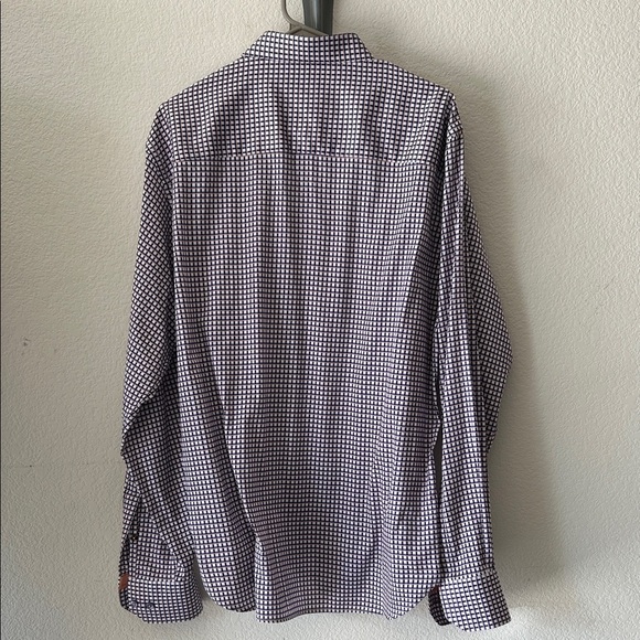 Men's Luchiano Visconti Checked Shirt size XL - Picture 6 of 10